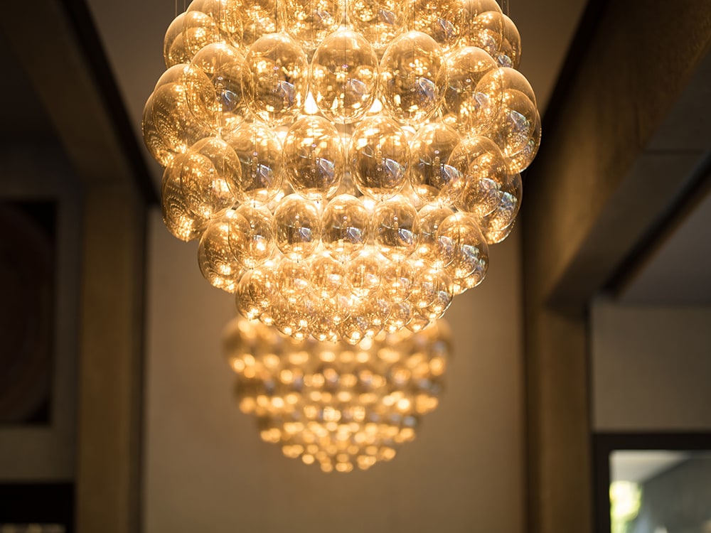 Bubble Room chandelier