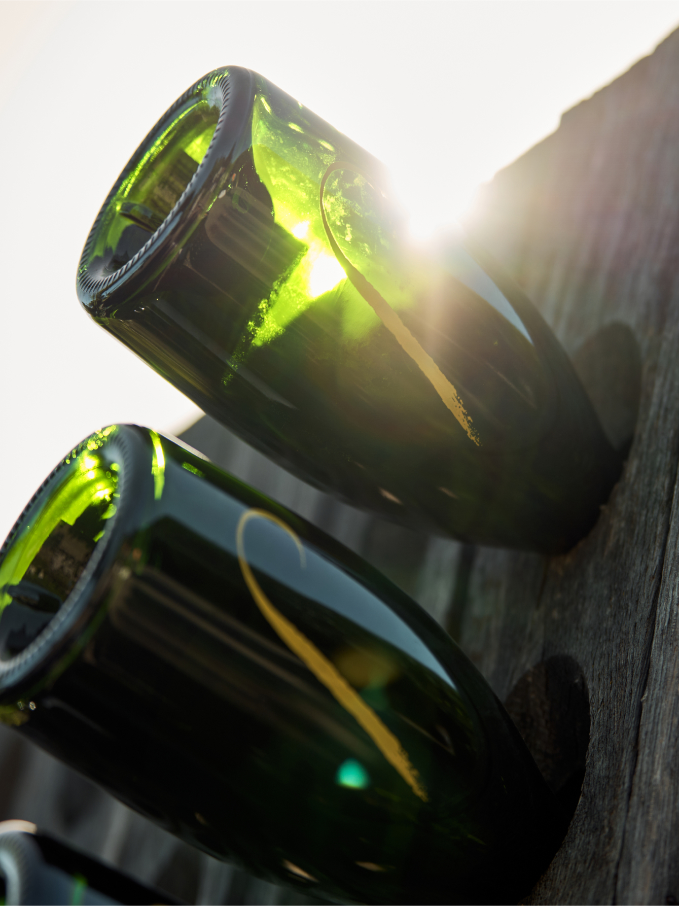 Sparkling riddling rack