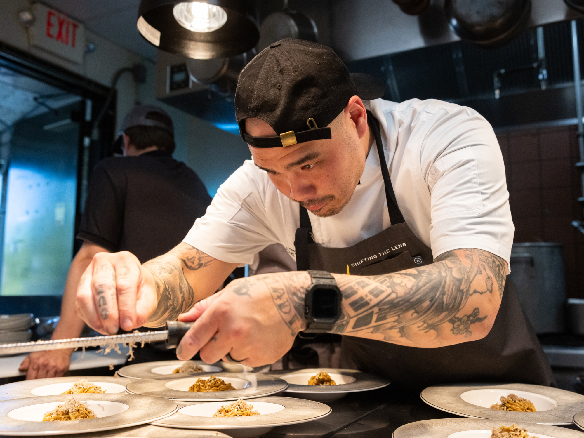 Chef David Tu was one of the Chefs featured in the Shifting the Lens Culinary Series at J Vineyards