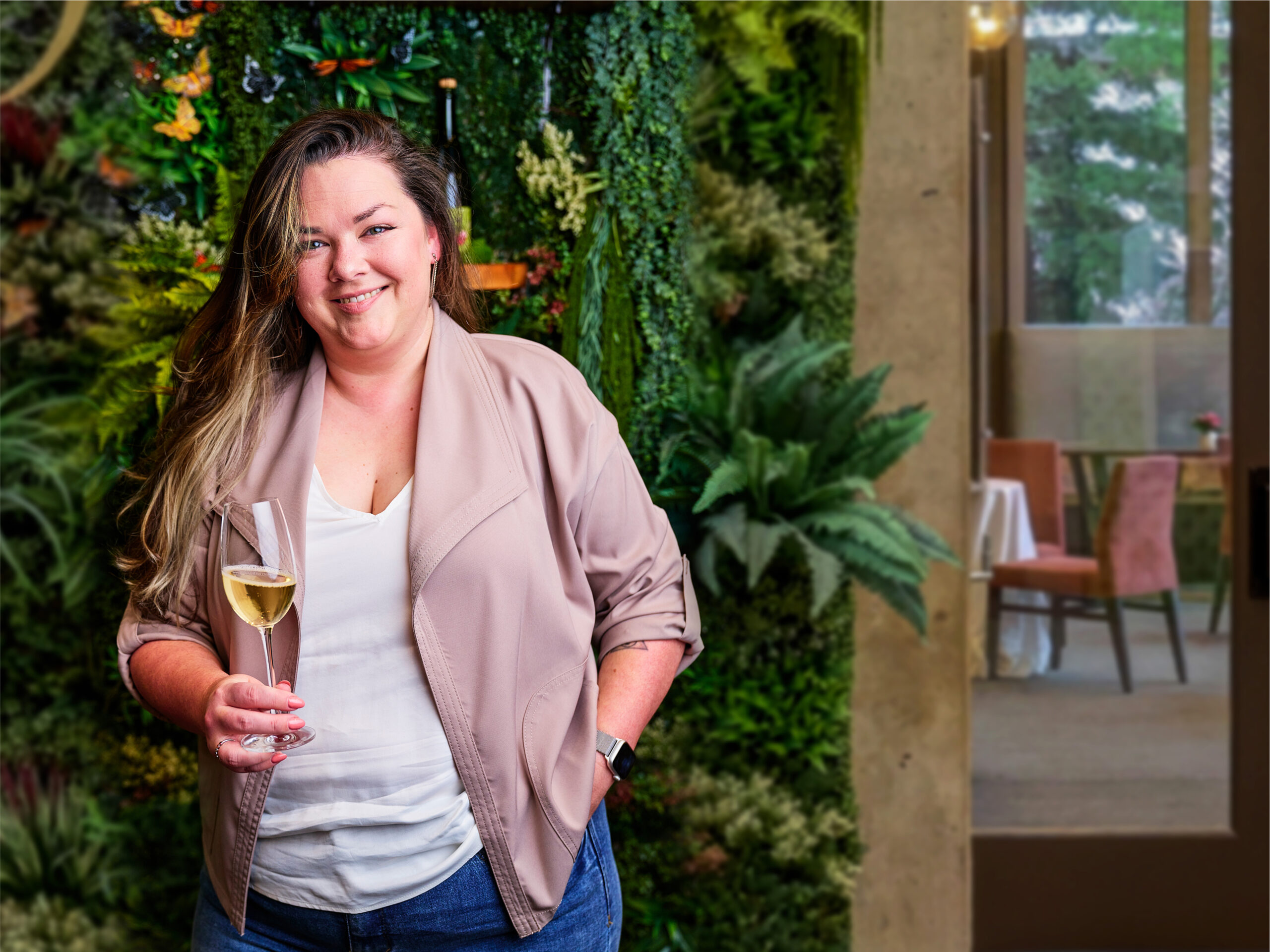 J Vineyards & Winery Assistant Tasting Room Manager Samantha Simpson