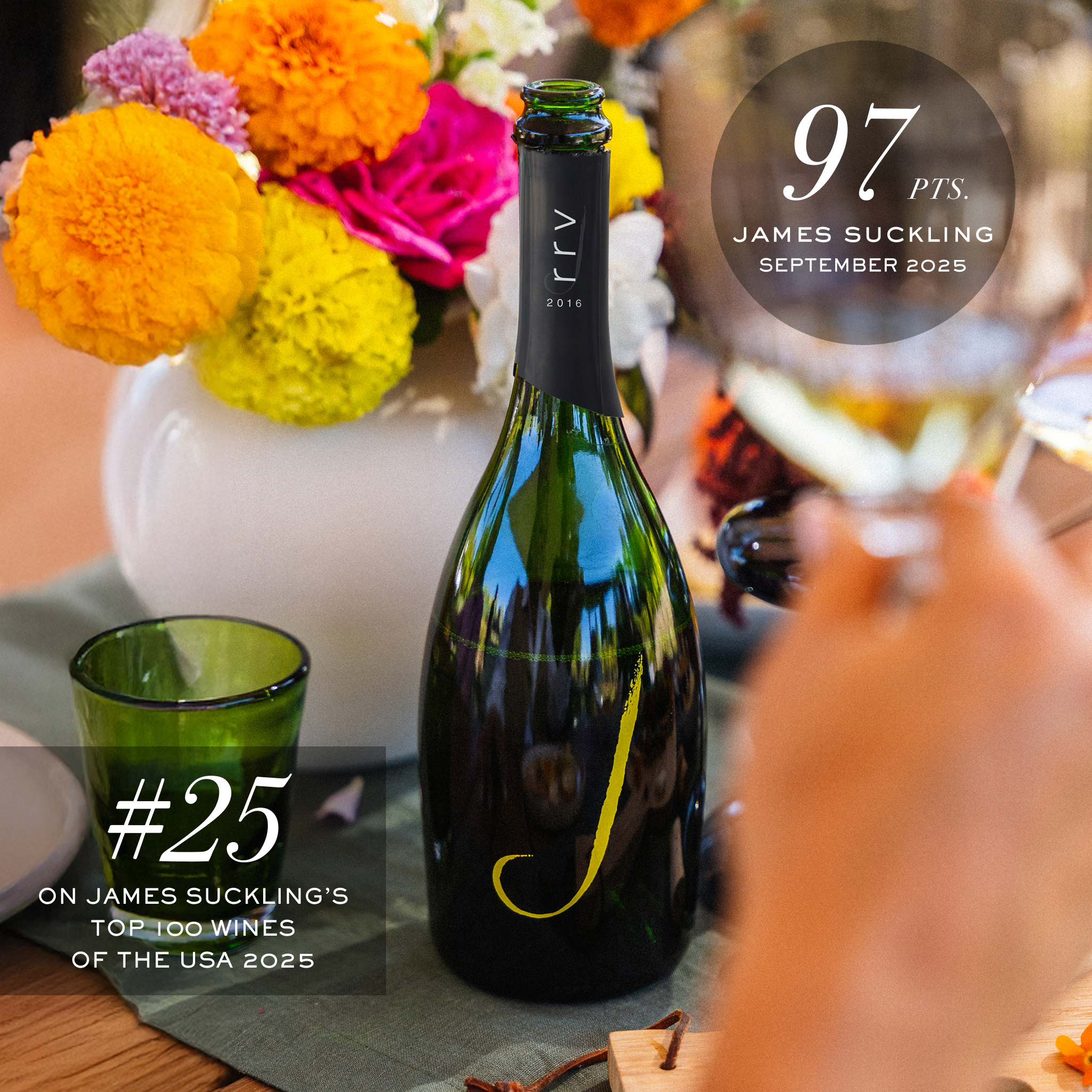James Suckling 97 Point 2016 Late Disgorged Vintage Brut