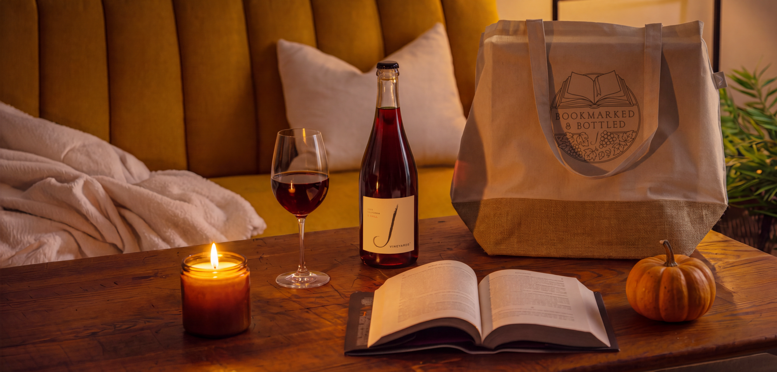 J's Bookmarked and Bottled October Bundle
