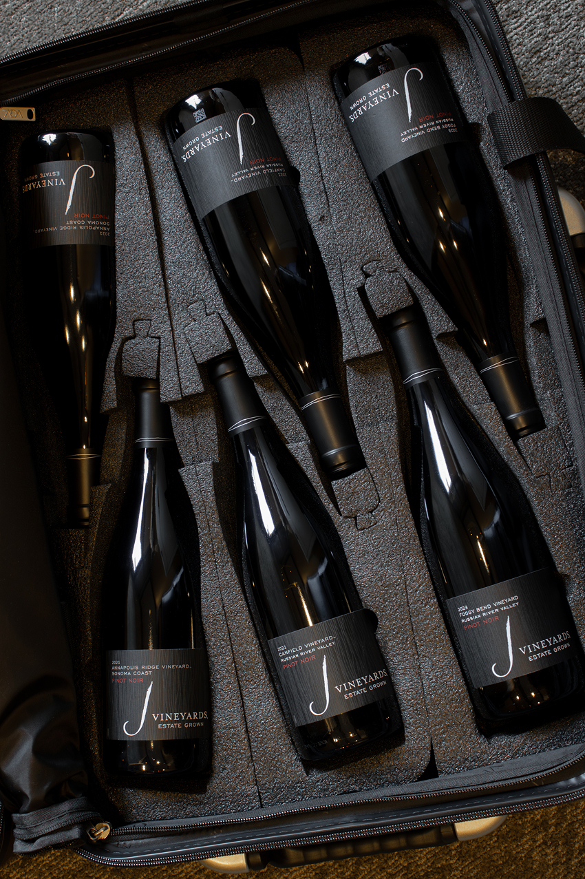 Pinot Noir and Wine Suitcase Bundle